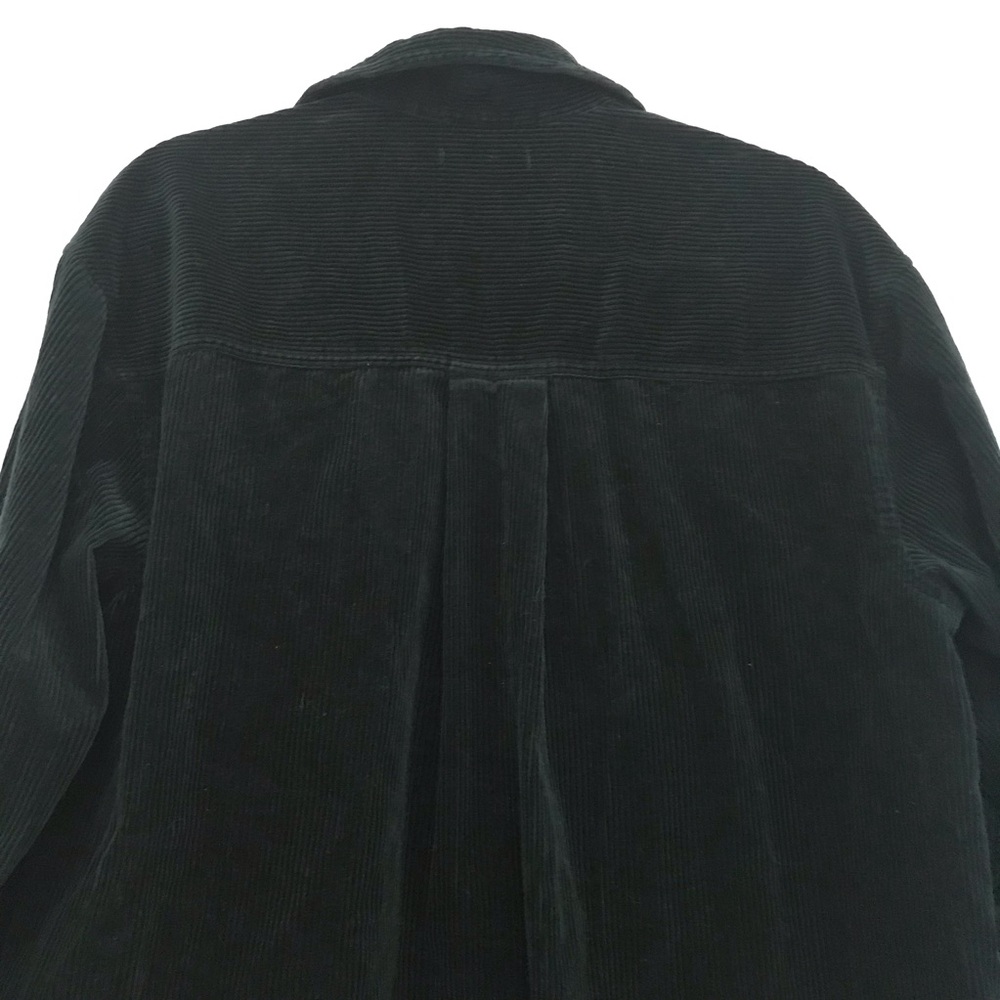 Madewell Corduroy Kentwood Oversized Shirt-Jacket Dark Green Size M - Picture 6 of 8